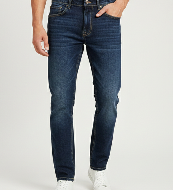 Men’s Slim Fit Blue Denim Jeans