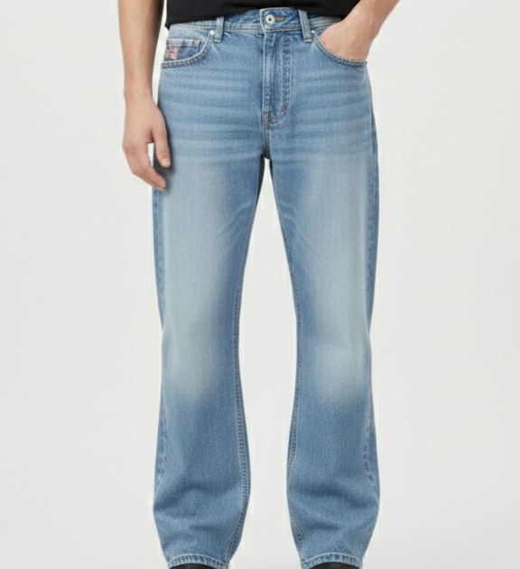 Mens Bootcutfit Denim Jeans