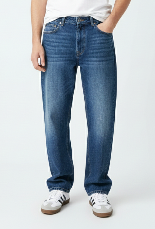 Baggy Fit Denim Jeans