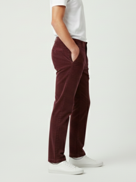 Regular Fit Corduroy Trouser - Image 3