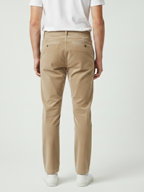 Regular Fit Corduroy Trouser - Image 4