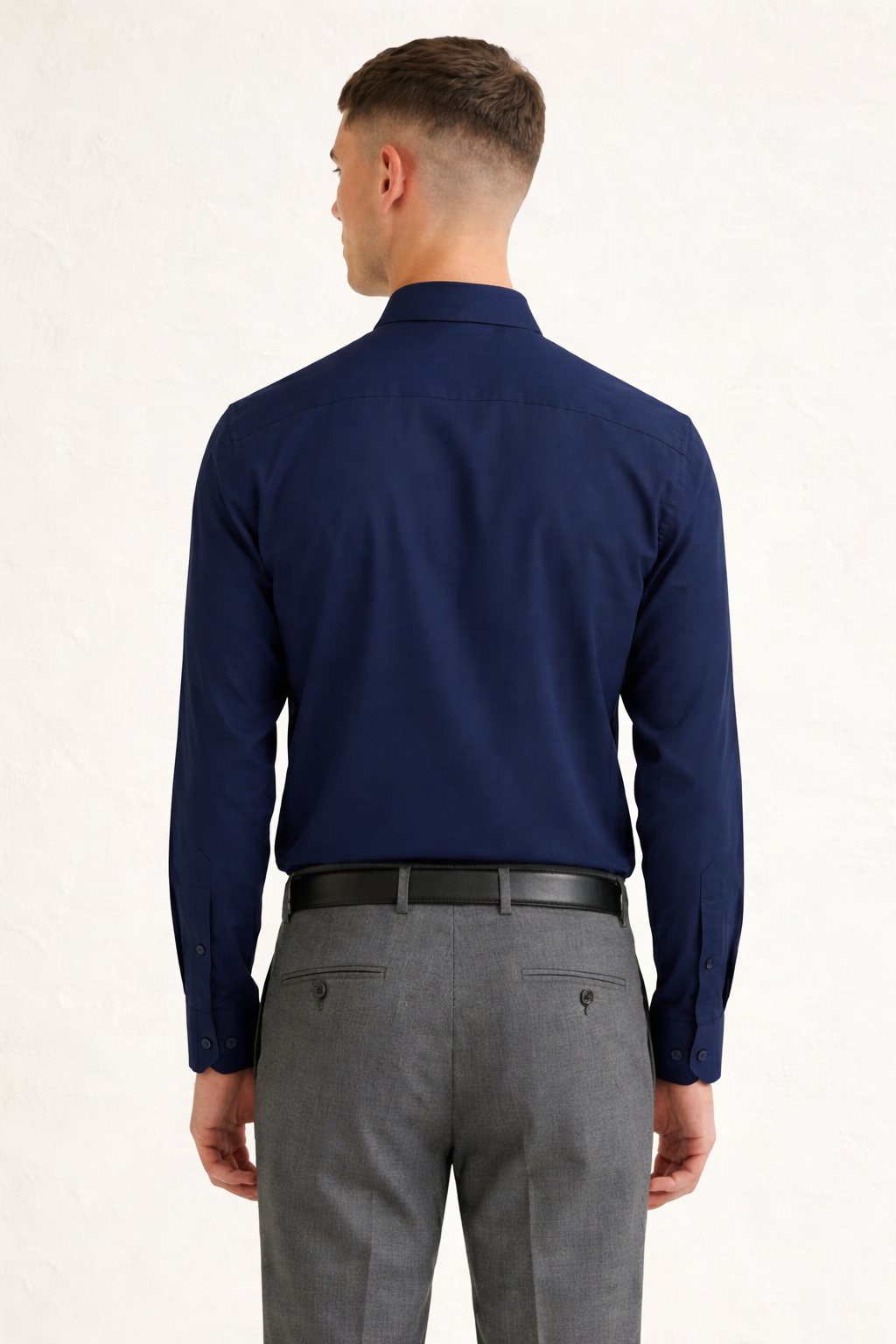 Blue Eagle Embellished Handwork Designer Shirt - Image 6