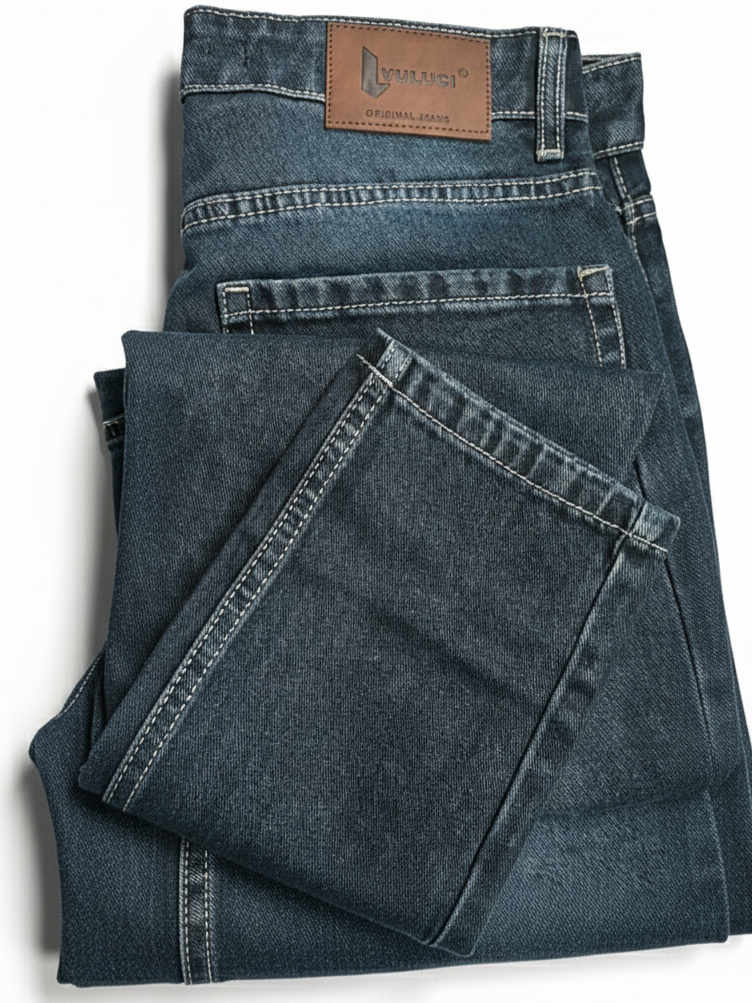 Slim Fit Blue Denim Jeans - Image 7