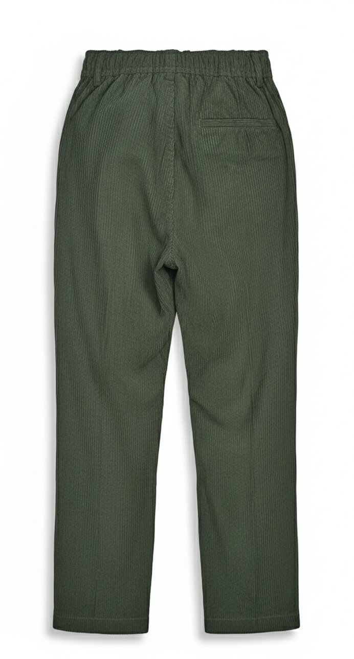 Regular Fit Corduroy Trouser TRS-RGL-GRN-32-001 - Image 7